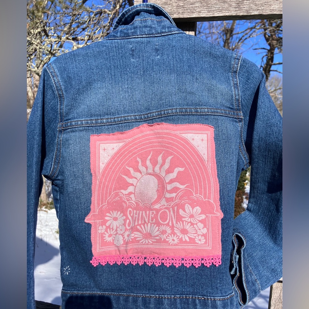 Up cycled kids, Jean jacket